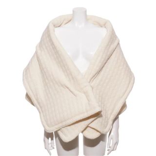 グリード(GREED)のBasket Jacquard Shawl in Off White(マフラー/ショール)