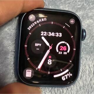 アップルウォッチ(Apple Watch)のApple Watch SERIES7 45mm GPS  ブルー(腕時計(デジタル))