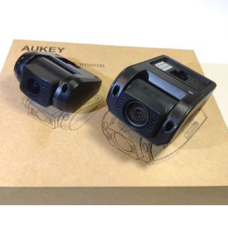 【商談中】AUKEY 前後２カメラ　ドライブレコーダー　DR02D(セキュリティ)