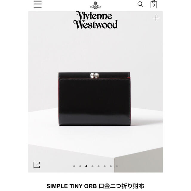 新品未使用　Vivienne Westwood  二つ折りがま口タイプ 1