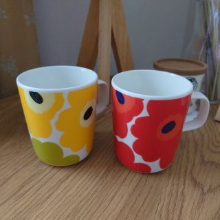 マリメッコ(marimekko)のMarimekko♪ウニッコマグ2個セット(グラス/カップ)