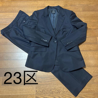 ニジュウサンク(23区)の23区　大きいサイズ　パンツスーツ(スーツ)