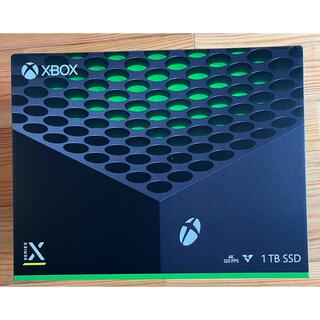 エックスボックス(Xbox)の新品未開封　Microsoft Xbox Series X(家庭用ゲーム機本体)