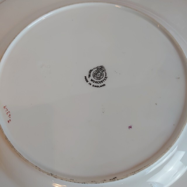 Royal Worcester(ロイヤルウースター)のロイヤルウースター　ペインテッドフルーツ　飾皿 インテリア/住まい/日用品のキッチン/食器(食器)の商品写真