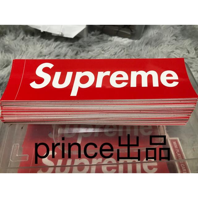 Supreme box logo sticker 100枚