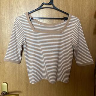シマムラ(しまむら)のOFALO ボーダーTシャツ(Tシャツ(半袖/袖なし))