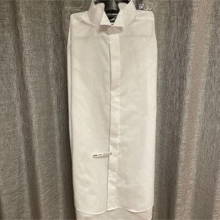 【美品】ウイングカラーシャツ　Sサイズ　結婚式　メンズシャツ(シャツ)