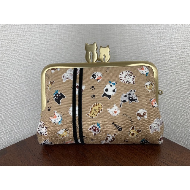 親子ガマ口財布 ハンドメイドのファッション小物(財布)の商品写真