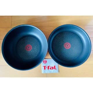 ティファール(T-fal)の【乙女の心】新品　ティファール最高ランク　IH対応　ブルーム　フライパン　２点(鍋/フライパン)