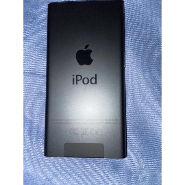 iPod(アイポッド)の値下げ！iPod nano 16GB MD481J（美品） スマホ/家電/カメラのオーディオ機器(ポータブルプレーヤー)の商品写真