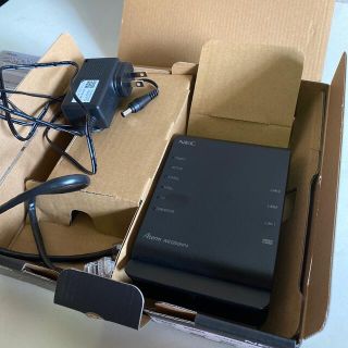 エヌイーシー(NEC)の無線LAN　Wi-Fi　NEC PA-WG1200HP4 美品(PC周辺機器)