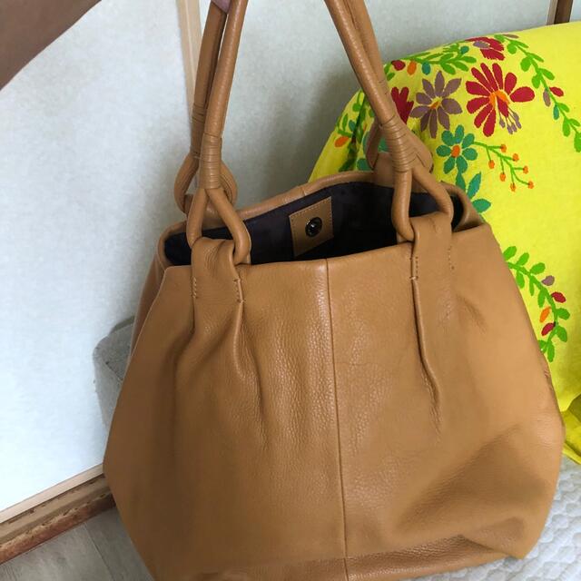 濱野皮革工藝/HAMANO(ハマノヒカクコウゲイ)のハマノレザーバッグ レディースのバッグ(ハンドバッグ)の商品写真