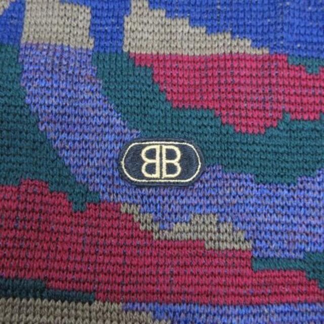 【美品】バレンシアガ BALENCIAGA SPORT 総柄 ニット セーター