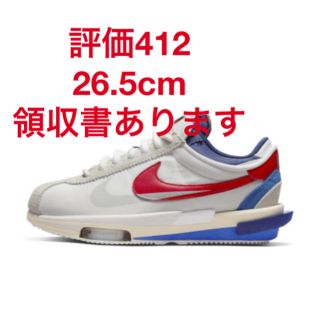 ナイキ(NIKE)のsacai NIKE ZOOM CORTEZ コルテッツ サカイ 26.5cm(スニーカー)