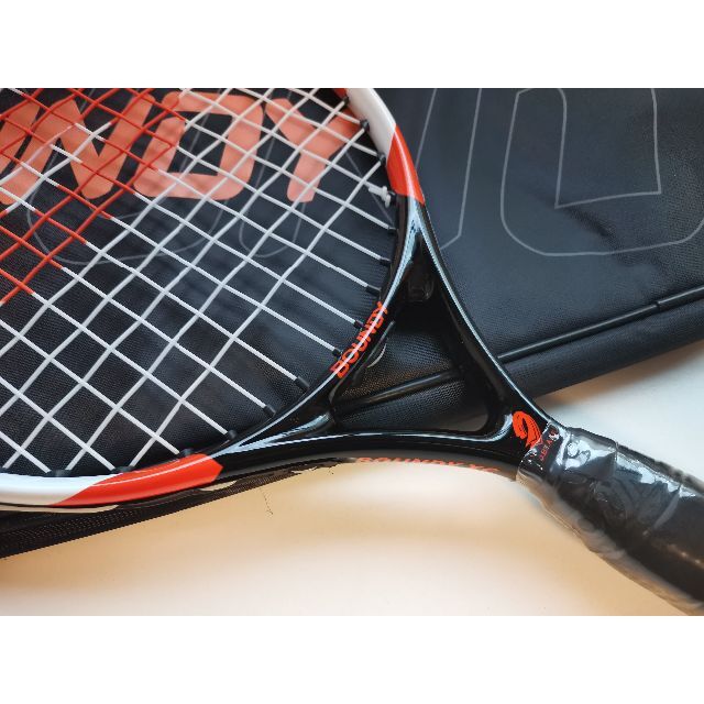 【新品】バウンドテニスラケットBOUNDY XC270オレンジ+専用ボール4個