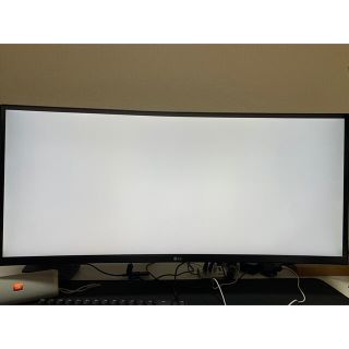 エルジーエレクトロニクス(LG Electronics)の【中古】LGウルトラワイド 144hzモニター 34UC79G-B 【脚なし】(ディスプレイ)