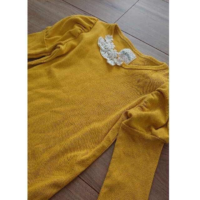 Branshes(ブランシェス)の美品♥ブランシェス　長袖　カットソー サイズ95cm キッズ/ベビー/マタニティのキッズ服女の子用(90cm~)(Tシャツ/カットソー)の商品写真