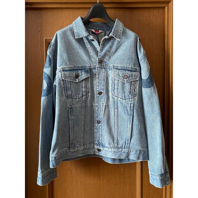 Supreme Inset Logo Denim Trucker Jacket 最終価格 ジャケット