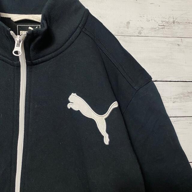 PUMA(プーマ)の【人気デザイン】プーマ⭐︎刺繍ワンポイントロゴ　スウェット生地　ジャージ  メンズのトップス(スウェット)の商品写真