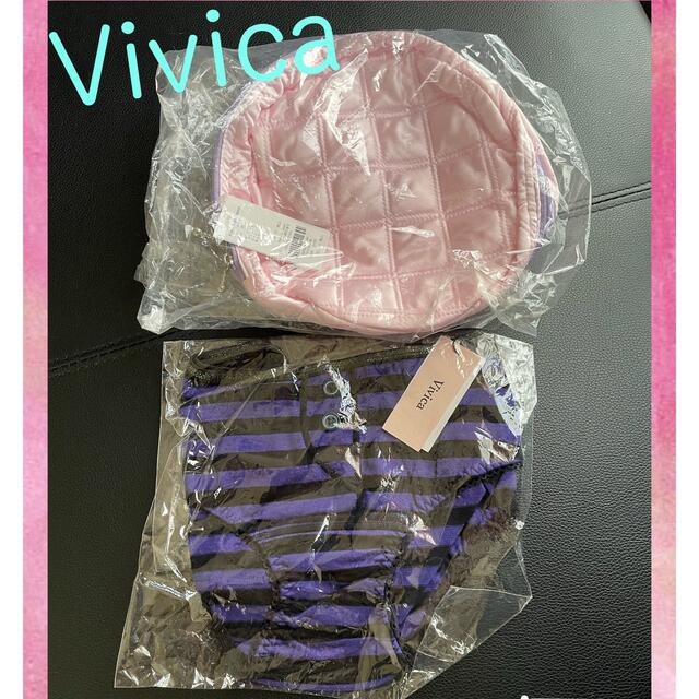 Vivica(ヴィヴィカ)の早い者勝ち！ 可愛い希少な Vivica のポーチ &ショーツ定価7100円‼️ レディースの下着/アンダーウェア(ショーツ)の商品写真