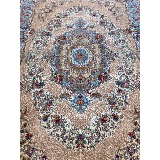 ペルシア絨毯 新品未使用 225×150cm シルク【ビスコース】高級品 美品