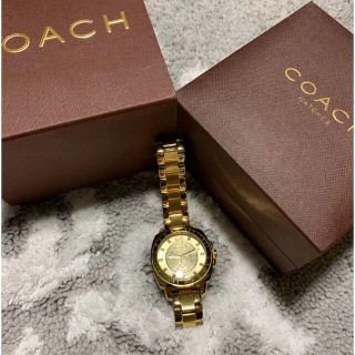 コーチ(COACH)のcoach•GOLD boys時計(腕時計)