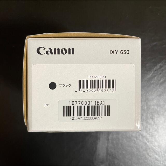 Canon - 【新品未開封】Canon コンパクトカメラ IXY 650 ブラックの通販 by だるま屋|キヤノンならラクマ Canon - 【新品未開封】Canon コンパクトカメラ IXY 650 ブラックの通販 by だるま屋|キヤノンならラクマ