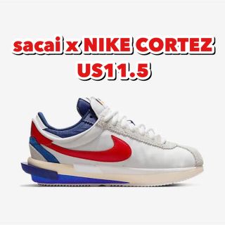 サカイ(sacai)のsacai x NIKE CORTEZ サカイ コルテッツ(スニーカー)