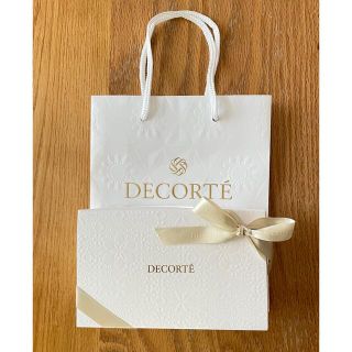 コスメデコルテ(COSME DECORTE)のコスメデコルテ　ラッピング　包装　紙袋　ギフトボックス　リボン(ショップ袋)