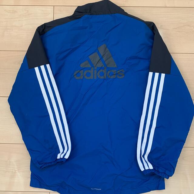 adidas(アディダス)のadidas 上下シャカシャカジャージセット　上140下130 スポーツ/アウトドアのサッカー/フットサル(ウェア)の商品写真