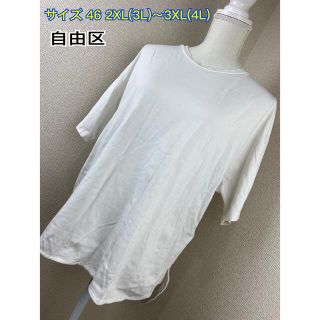 ジユウク(自由区)の自由区 Tシャツ ゆったりサイズ  46♪(Tシャツ(半袖/袖なし))