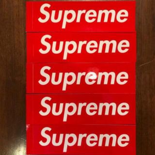 シュプリーム(Supreme)のSupreme box logo sticker ステッカー 5枚(その他)