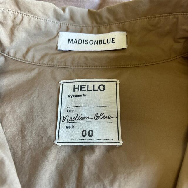 MADISONBLUE(マディソンブルー)のmadisonblue シャツ　ベージュ 00 レディースのトップス(シャツ/ブラウス(長袖/七分))の商品写真