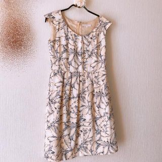 プロポーションボディドレッシング(PROPORTION BODY DRESSING)のボタニカル柄ミニワンピース(ミニワンピース)