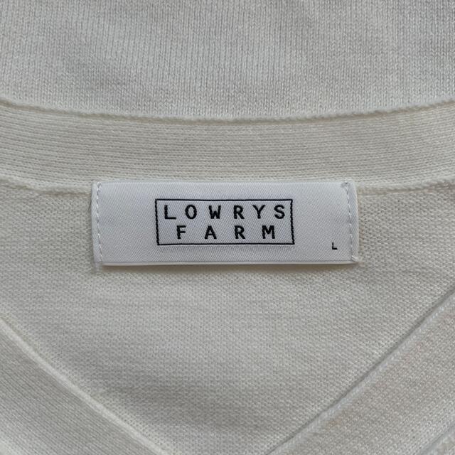 LOWRYS FARM(ローリーズファーム)のVネックトップス レディースのトップス(ニット/セーター)の商品写真