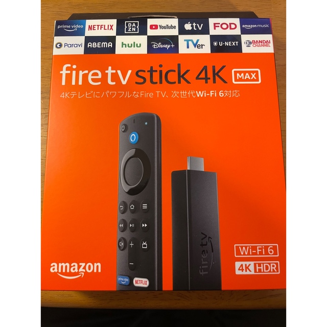【未開封品】Amazon fire tv stick 4K MAX スマホ/家電/カメラのテレビ/映像機器(その他)の商品写真