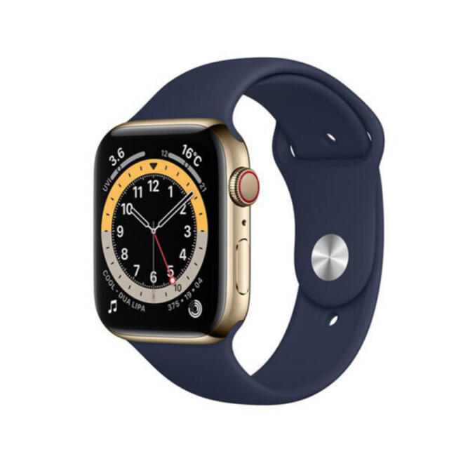 専用 Apple Watch 6 44mm ゴールドステンレス ディープネ 多様な www