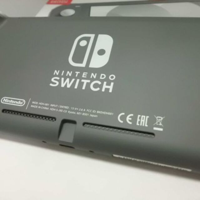 Nintendo Switch(ニンテンドースイッチ)のNintendo Switch Lite Gray 任天堂スイッチライト エンタメ/ホビーのゲームソフト/ゲーム機本体(携帯用ゲーム機本体)の商品写真