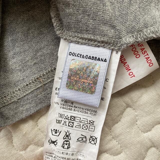 DOLCE&GABBANA(ドルチェアンドガッバーナ)のDOLCE&GABBANA Tシャツ&ZARAロンパース 2点セット キッズ/ベビー/マタニティのベビー服(~85cm)(シャツ/カットソー)の商品写真