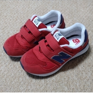 ニューバランス(New Balance)のnew balance PO313 20cm RN(RED/NAVY)(スニーカー)