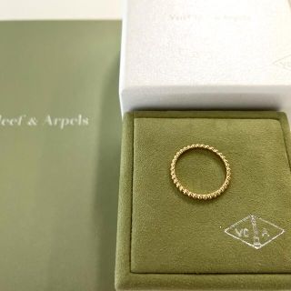 ヴァンクリーフアンドアーペル(Van Cleef & Arpels)の新品未使用 ヴァンクリーフ&アーペル★ペルレ リング スモール 55(リング(指輪))