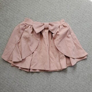 ✨新品タグ付き✨キュロット スカート サイズL ピンク(キュロット)