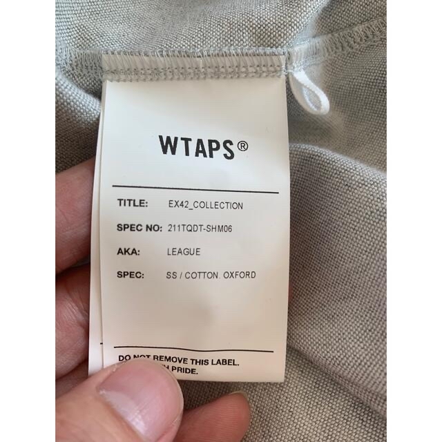 W)taps(ダブルタップス)のWTAPS ベースボールシャツ 21SS メンズのトップス(シャツ)の商品写真