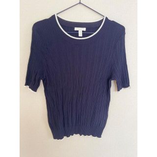 エイチアンドエム(H&M)の【H&M  BASICS】レディース   トップス、カットソー(カットソー(半袖/袖なし))