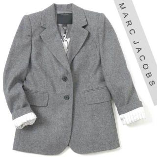 マークジェイコブス(MARC JACOBS)の新品 MARC JACOBS ウール 2B ジャケット マークジェイコブス(テーラードジャケット)