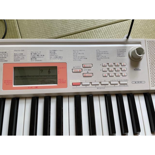 CASIO(カシオ)のマイク無し　CASIO 光ナビゲーションキーボードピアノ　LK-123 楽器の鍵盤楽器(キーボード/シンセサイザー)の商品写真