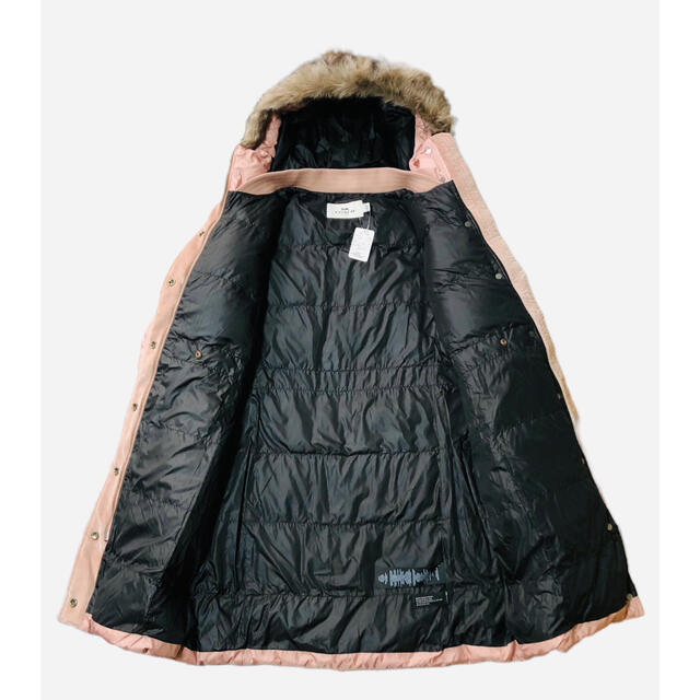 COACH(コーチ)の✨新品未使用✨定価16万円✨COACH◆ダウンコート◆ピンク◆Ｓ レディースのジャケット/アウター(ダウンコート)の商品写真