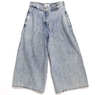 シャネル デニムパンツ デニム/ジーンズ(レディース)(ワイド)の通販