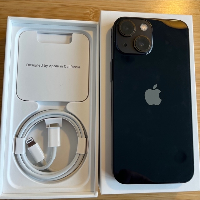 【美品】iPhone13mini SIMフリー 128GB ミッドナイト