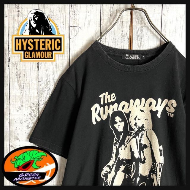 HYSTERIC GLAMOUR(ヒステリックグラマー)の【大人気デザイン☆バックプリント】ヒステリックグラマー ロゴ Tシャツ 半袖 メンズのトップス(Tシャツ/カットソー(半袖/袖なし))の商品写真